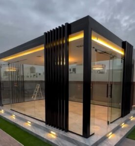 تكلفة تصميم الغرف الزجاجية بجدة
